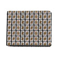 Four Queens Playing Cards Pattern Print Bifold Wallet