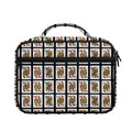 Four Queens Playing Cards Pattern Print Briefcase Bible Bag