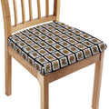 Four Queens Playing Cards Pattern Print Chair Cushion Cover