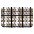 Four Queens Playing Cards Pattern Print Indoor Door Mat