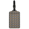 Four Queens Playing Cards Pattern Print Luggage Tag