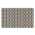 Four Queens Playing Cards Pattern Print Polyester Doormat