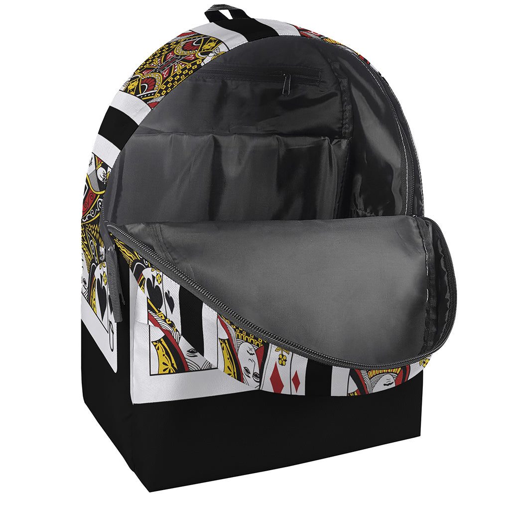 Four Queens Playing Cards Print Backpack