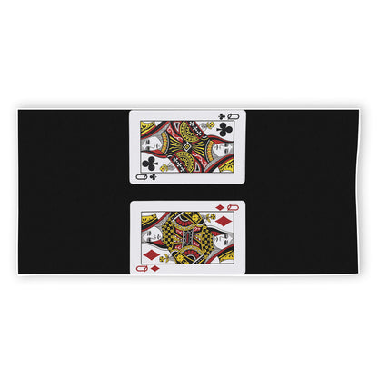 Four Queens Playing Cards Print Beach Towel