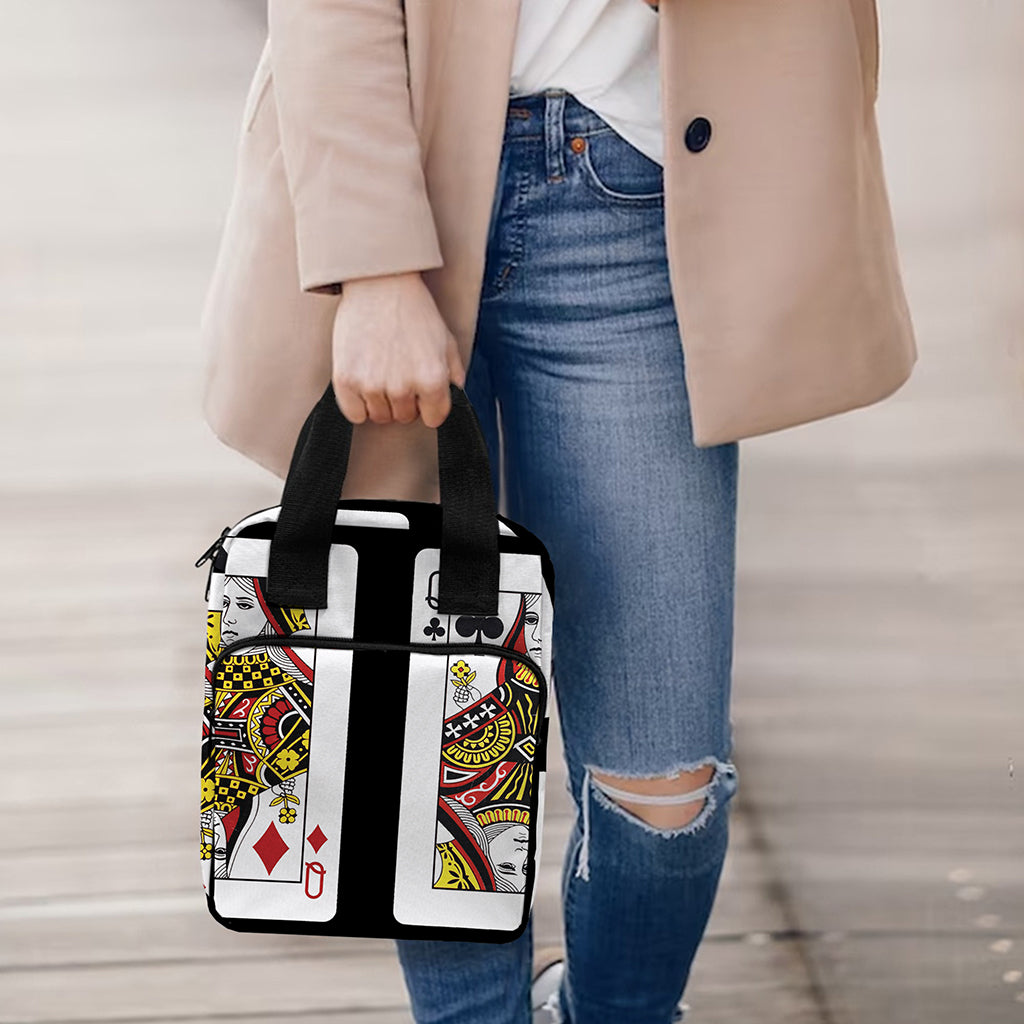 Four Queens Playing Cards Print Bible Tote Bag