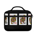 Four Queens Playing Cards Print Briefcase Bible Bag