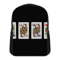 Four Queens Playing Cards Print Casual Backpack