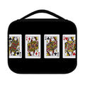 Four Queens Playing Cards Print Classic Bible Case