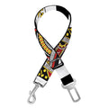 Four Queens Playing Cards Print Dog Seat Belt