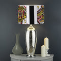 Four Queens Playing Cards Print Drum Lamp Shade