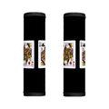 Four Queens Playing Cards Print Handle Covers