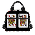 Four Queens Playing Cards Print Insulated Lunch Bag