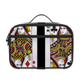 Four Queens Playing Cards Print Portable Lunch Bag