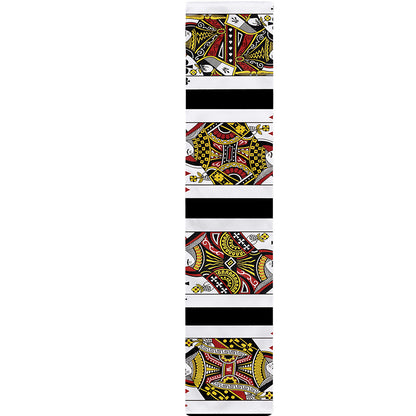 Four Queens Playing Cards Print Table Runner
