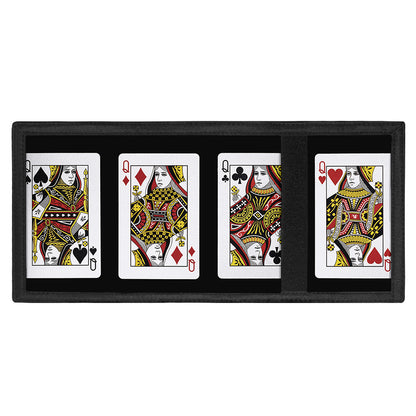 Four Queens Playing Cards Print Trifold Wallet