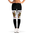Four Queens Playing Cards Print Women's Leggings