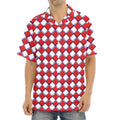 Fourth of July American Plaid Print Aloha Shirt