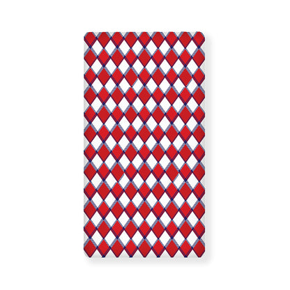 Fourth of July American Plaid Print Baby Crib Sheet