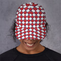 Fourth of July American Plaid Print Baseball Cap