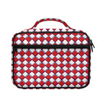 Fourth of July American Plaid Print Briefcase Bible Bag