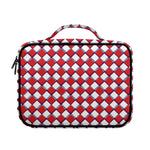 Fourth of July American Plaid Print Briefcase Bible Bag