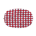 Fourth of July American Plaid Print Car Side Mirror Covers