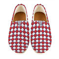 Fourth of July American Plaid Print Casual Shoes