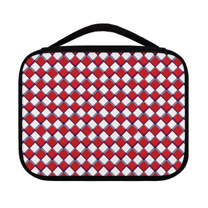Fourth of July American Plaid Print Classic Bible Case