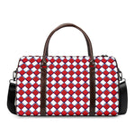Fourth of July American Plaid Print Duffle Bag