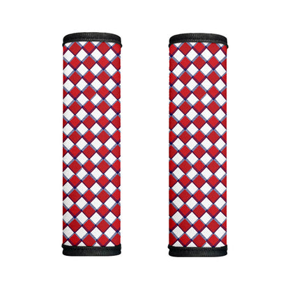 Fourth of July American Plaid Print Handle Covers