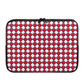 Fourth of July American Plaid Print Laptop Sleeve