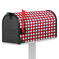 Fourth of July American Plaid Print Mailbox Cover