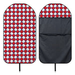 Fourth of July American Plaid Print Waterproof Car Seat Cover