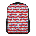 Fourth of July USA Star Pattern Print Casual Backpack