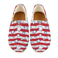 Fourth of July USA Star Pattern Print Casual Shoes
