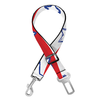 Fourth of July USA Star Pattern Print Dog Seat Belt