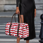 Fourth of July USA Star Pattern Print Duffle Bag