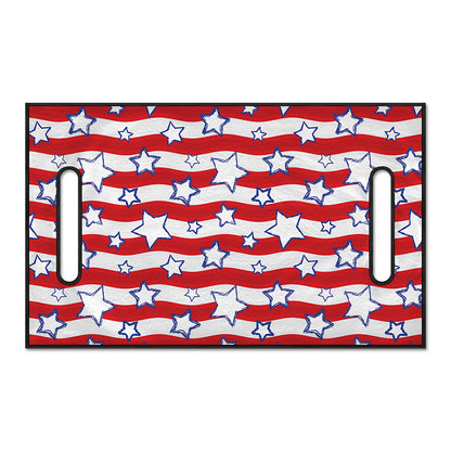Fourth of July USA Star Pattern Print Golf Cart Seat Cover