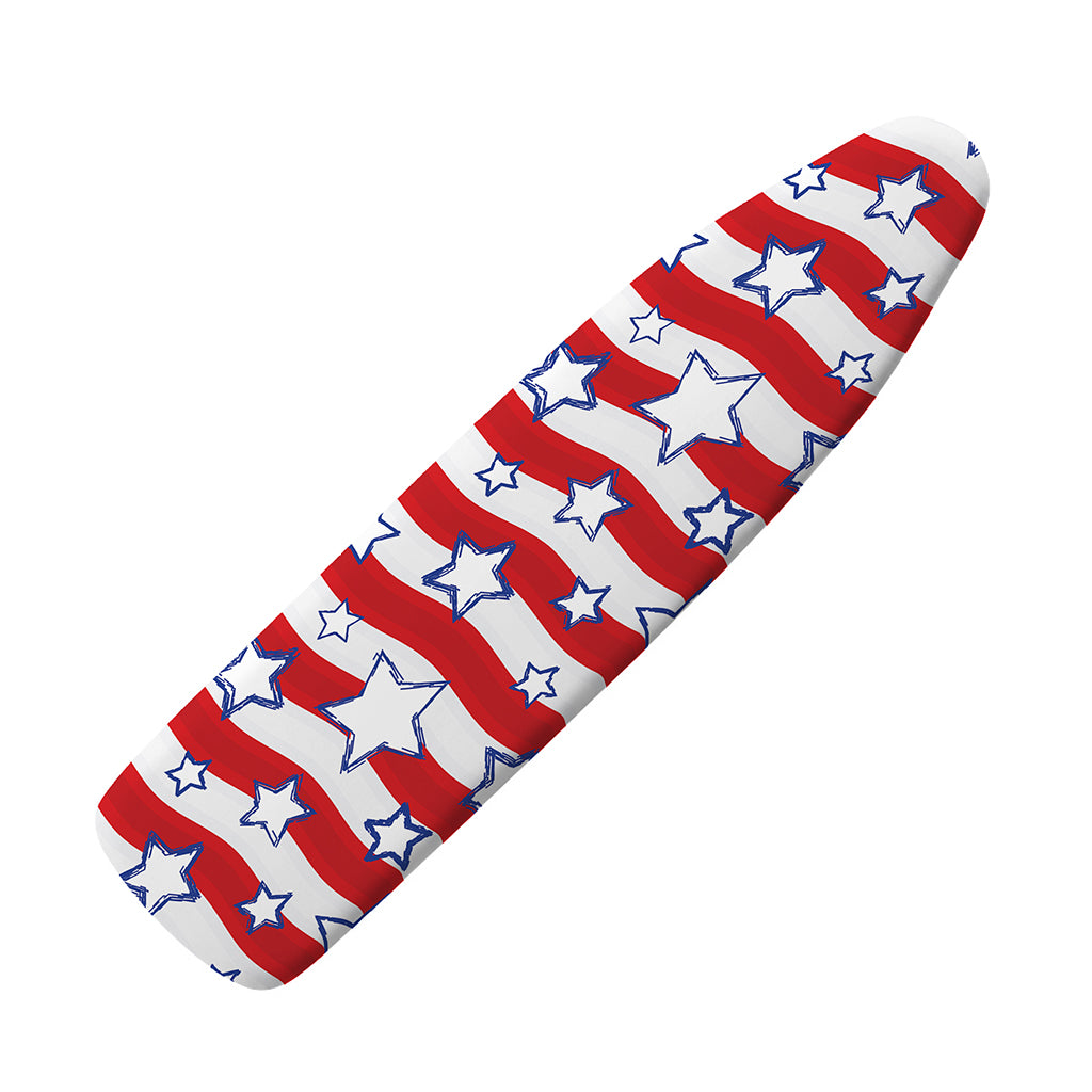 Fourth of July USA Star Pattern Print Ironing Board Cover