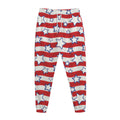 Fourth of July USA Star Pattern Print Jogger Pants