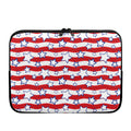 Fourth of July USA Star Pattern Print Laptop Sleeve