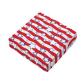 Fourth of July USA Star Pattern Print Outdoor Seat Cushion Cover