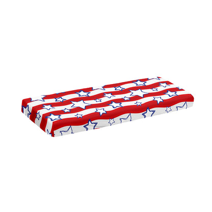 Fourth of July USA Star Pattern Print Piano Keyboard Cover