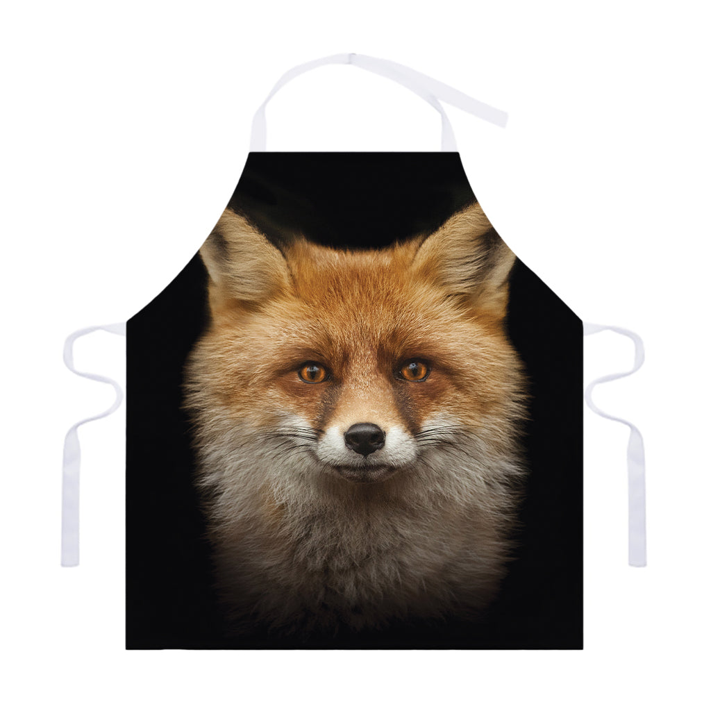 Fox Portrait Print Adjustable Apron