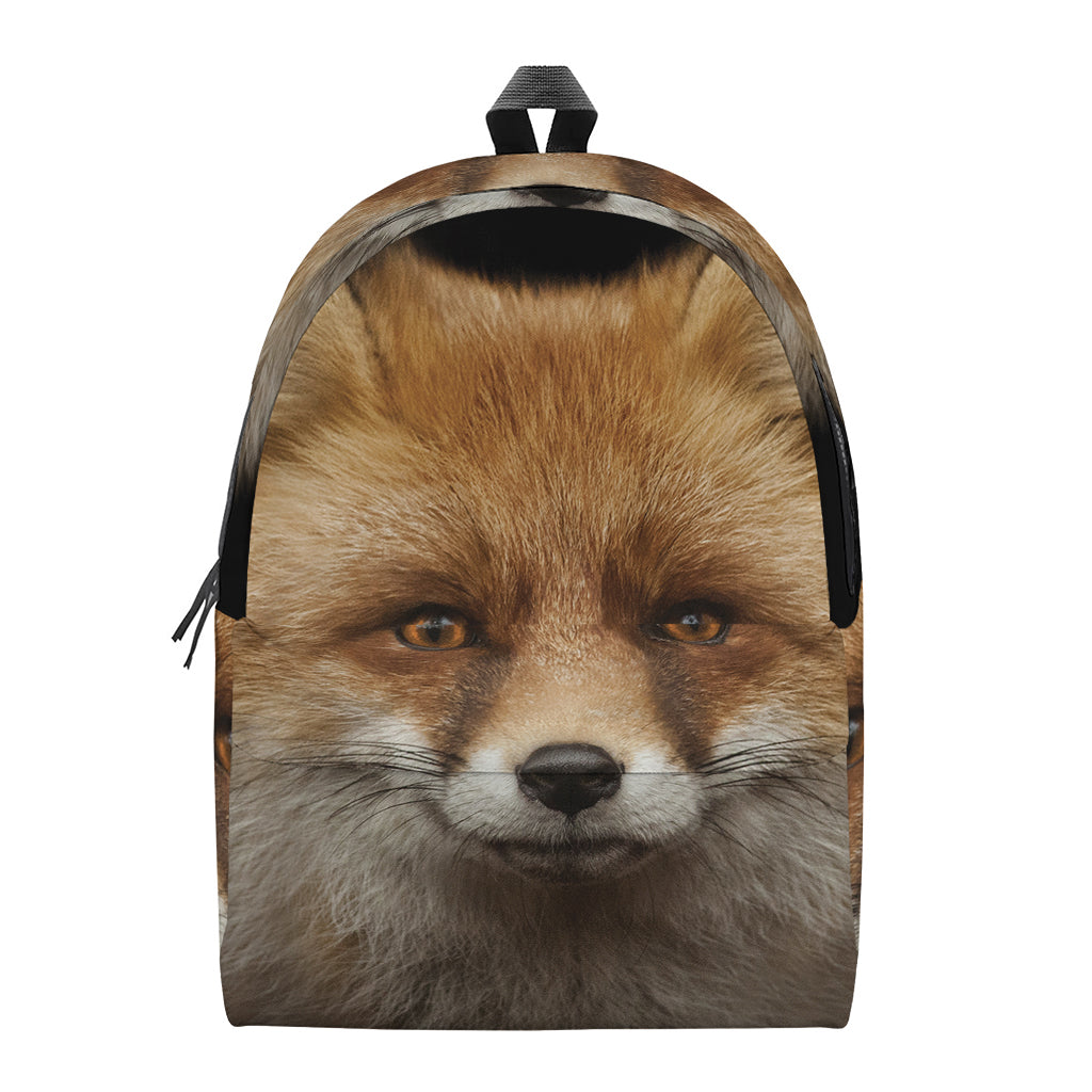 Fox Portrait Print Backpack