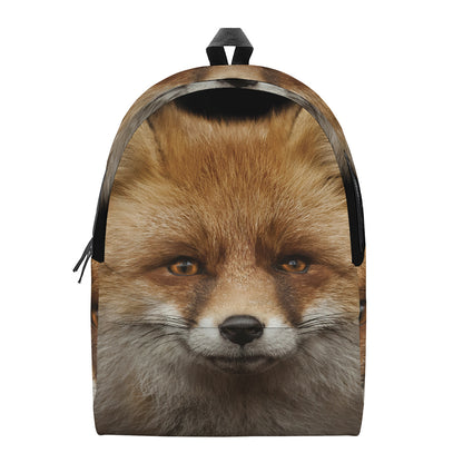 Fox Portrait Print Backpack