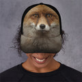 Fox Portrait Print Baseball Cap