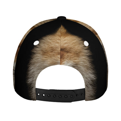 Fox Portrait Print Baseball Cap