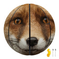 Fox Portrait Print Basketball
