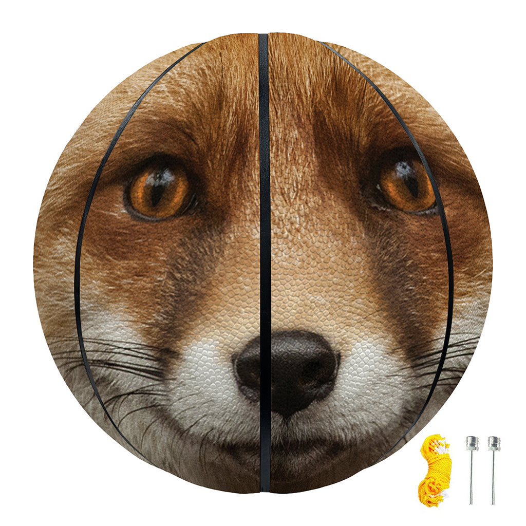 Fox Portrait Print Basketball